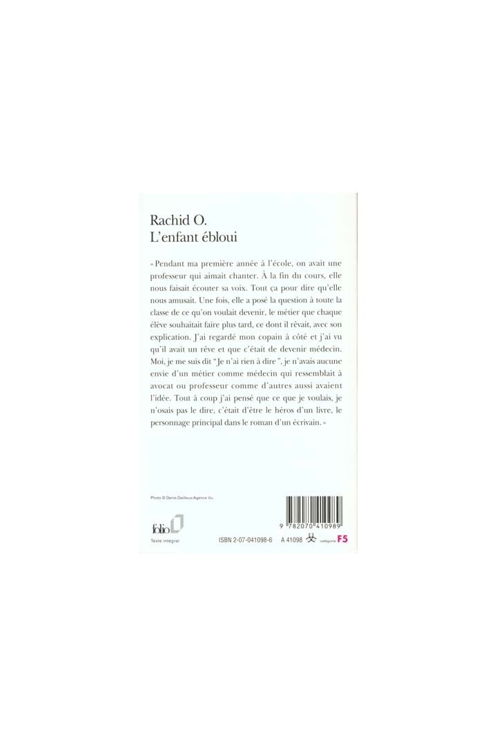 L'enfant ébloui