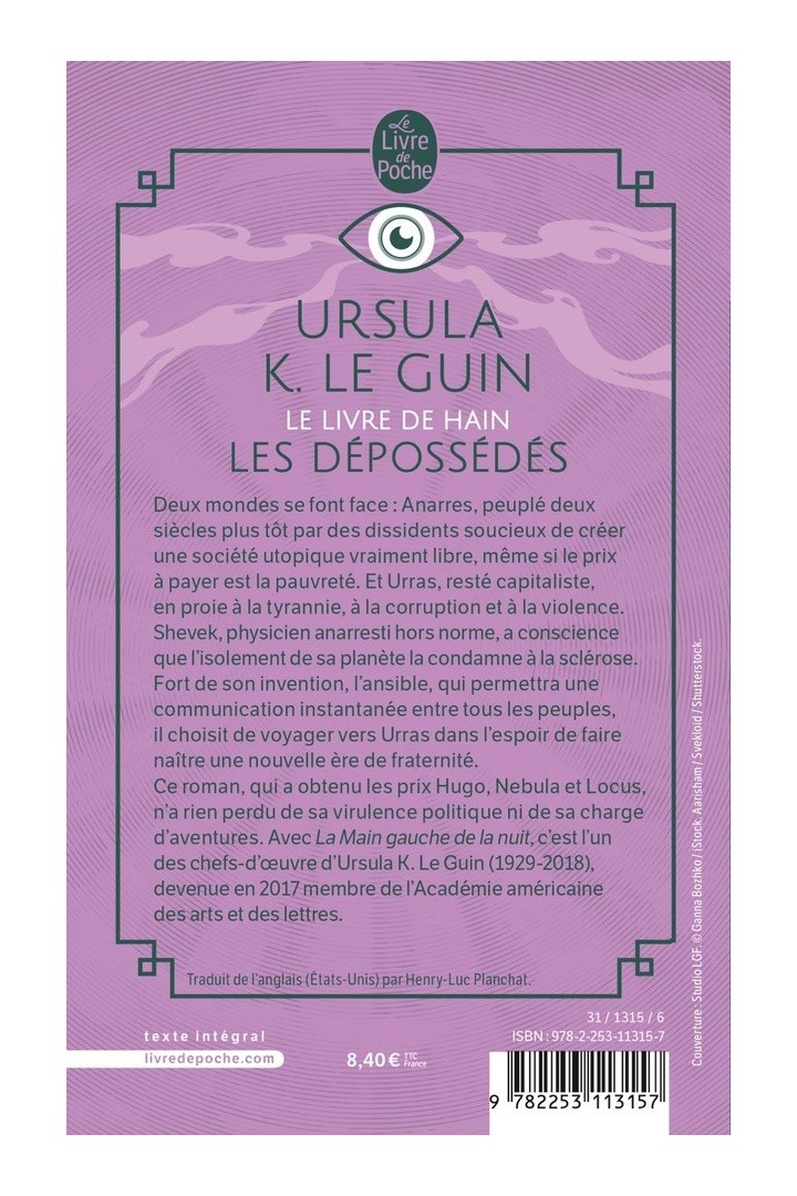 Le Livre de Hain Tome 5 : Les dépossédés