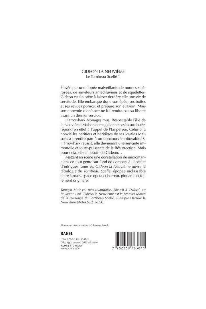 Gideon la Neuvième (Tome 1) - Le Tombeau scelle