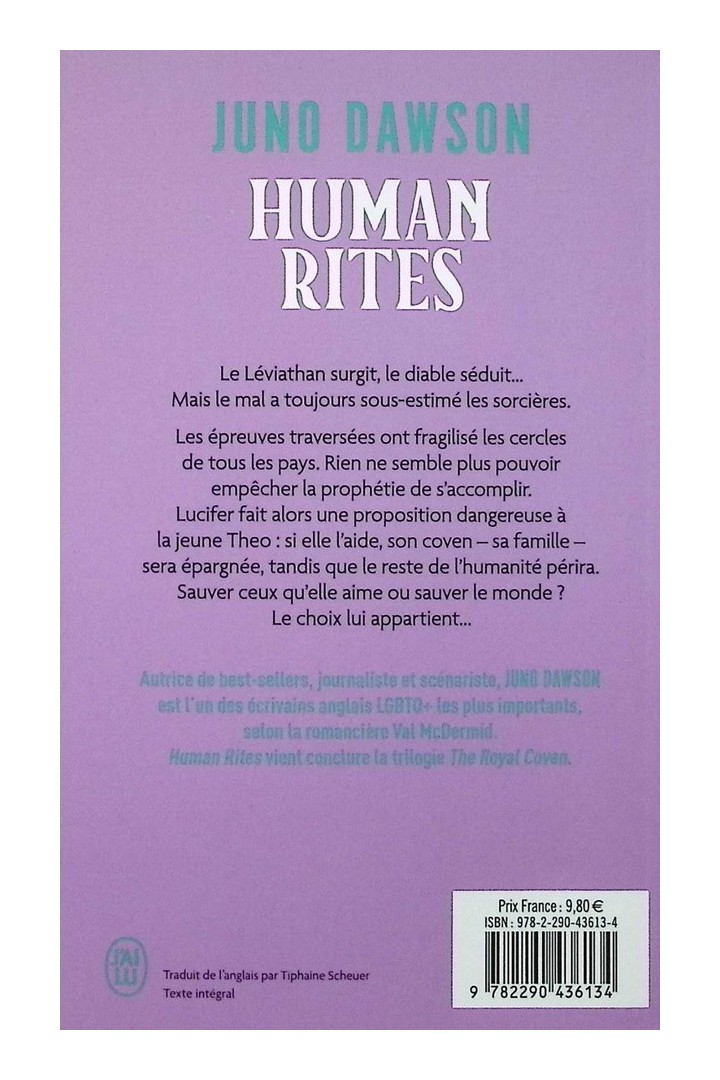 The Royal Coven Tome 3 : Human Rites