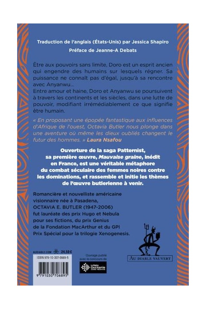 Patternist Tome 1 : Mauvaise graine