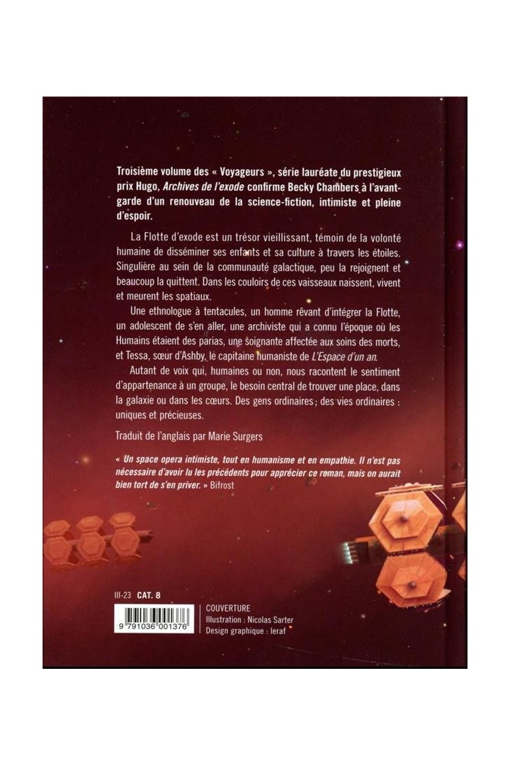 Les voyageurs Tome 3 : archives de l'exode