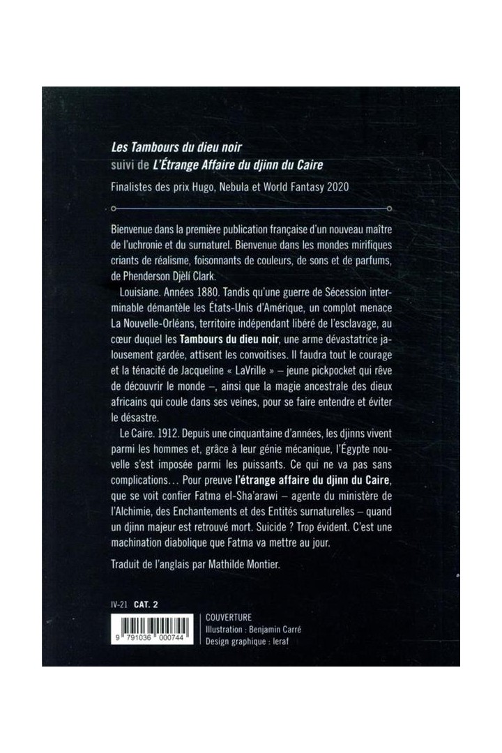 Les tambours du dieu noir ; l'étrange affaire du djinn du Caire
