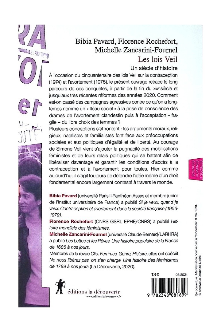 Les lois Veil - Un siècle d'histoire