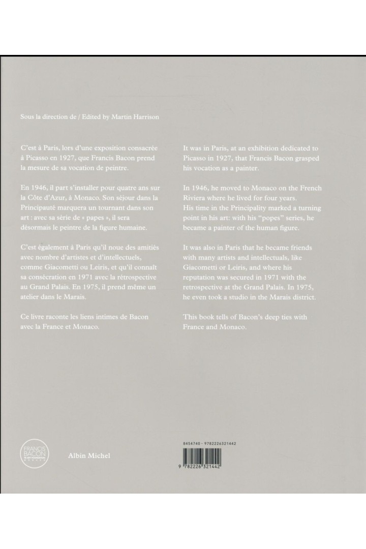 Francis Bacon ; la France et Monaco