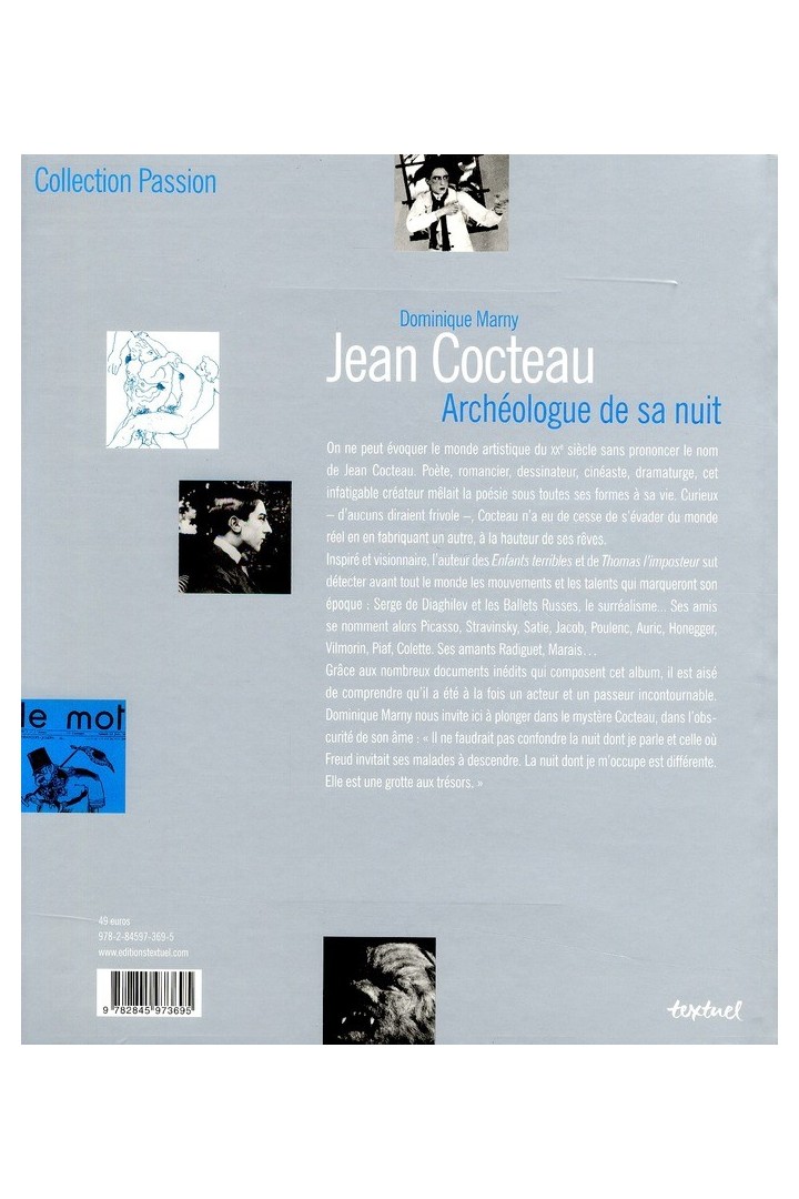 Jean Cocteau ; archéologue de sa nuit