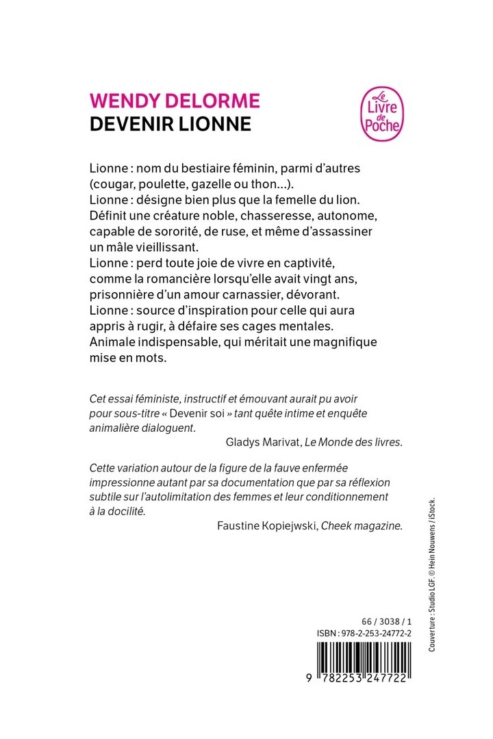 Devenir lionne
