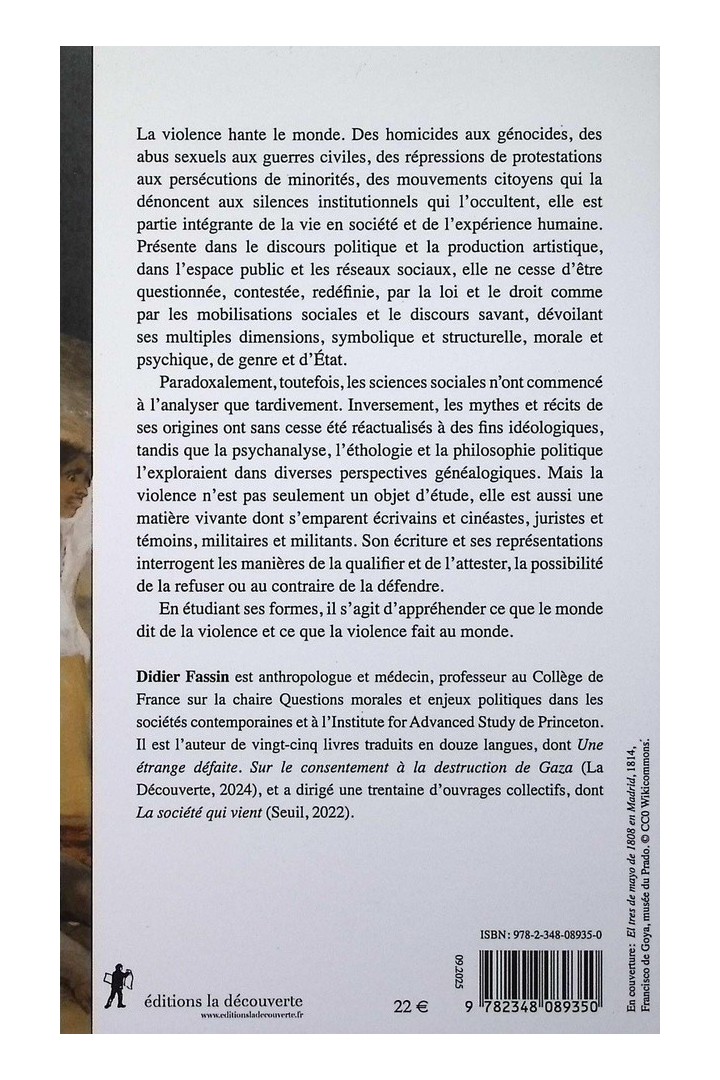 Leçons de ténèbres - Ce que la violence dit du monde