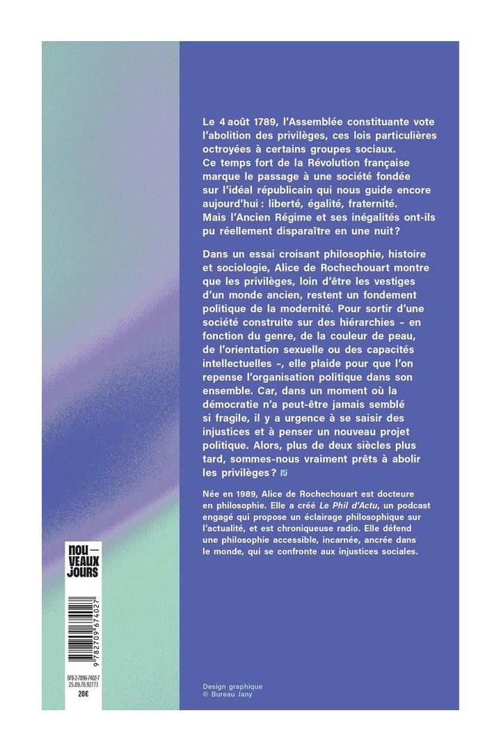 Privilèges. Ce qu'il nous reste à abolir