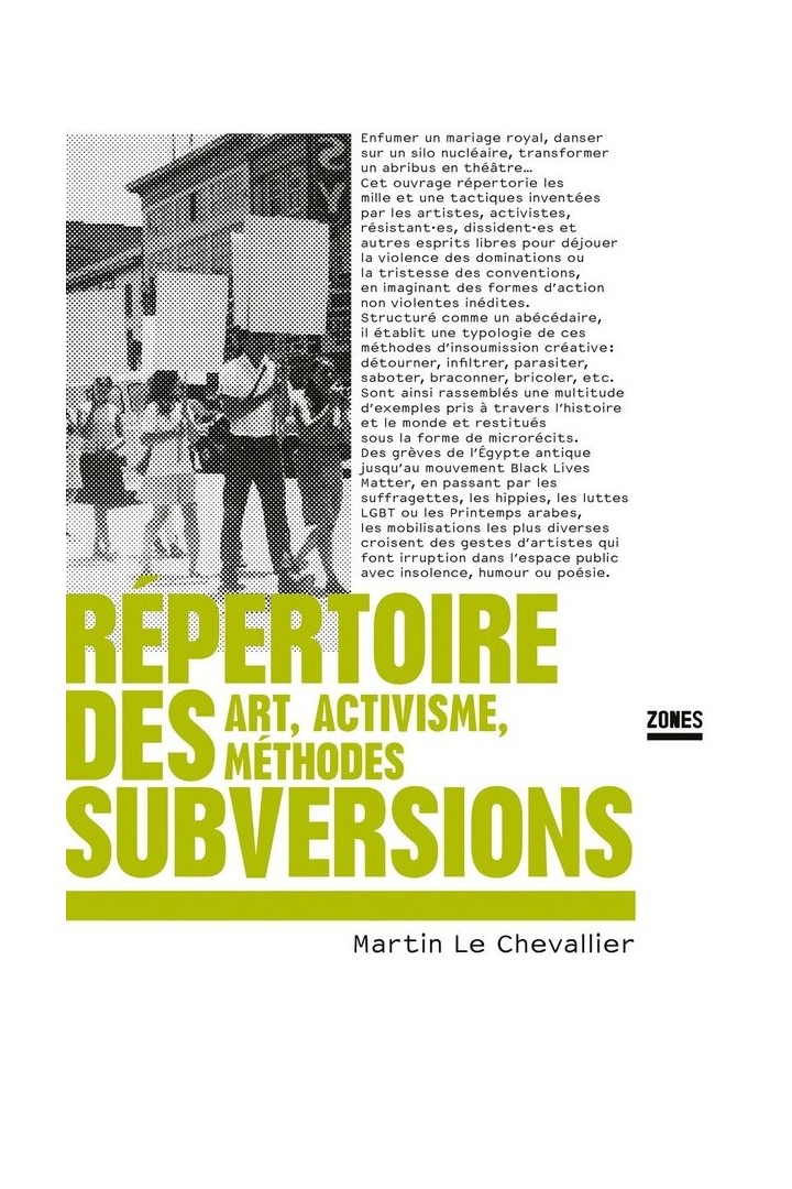 Répertoire des subversions : Art, activisme, méthodes