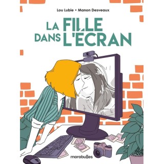La fille dans l'écran