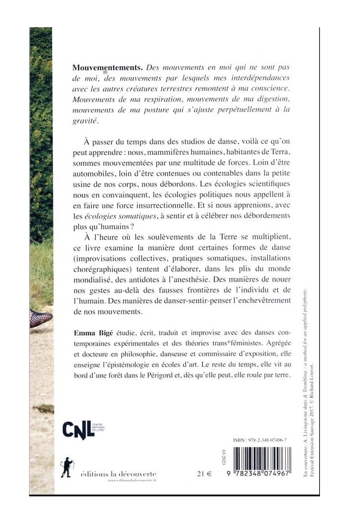 Mouvementements : Écopolitiques de la danse