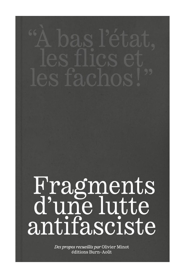Fragments d'une lutte antifasciste