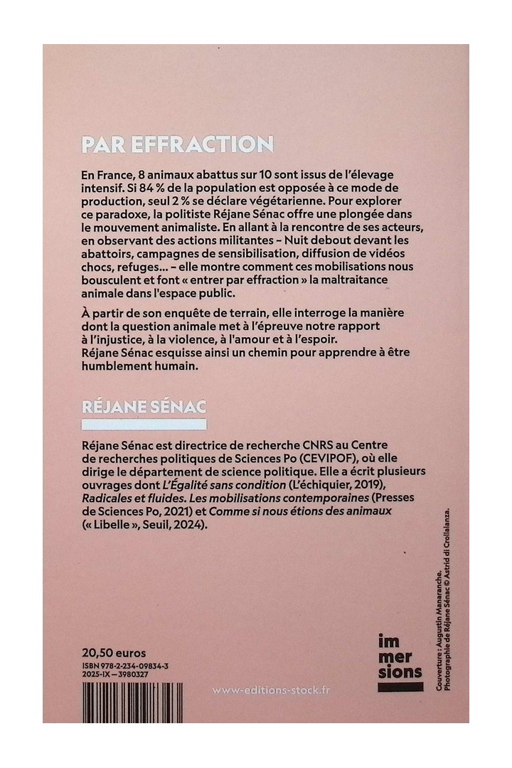 Par effraction : Rendre visible la question animale