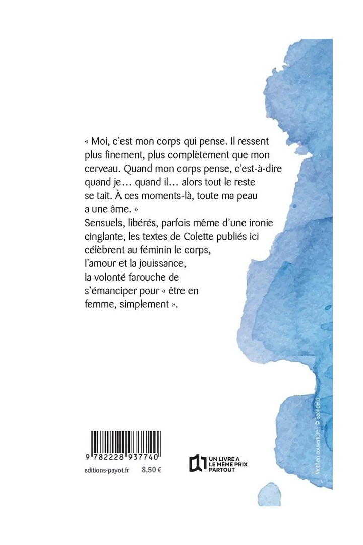 Moi, c'est mon corps qui pense