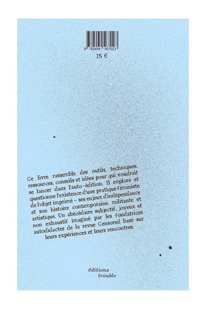 Abécédaire d'auto-édition féministe