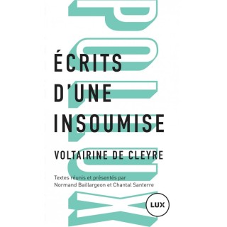 Écrits d'une insoumise ; d'espoir et de raison
