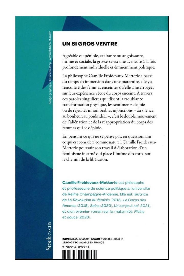 Un si gros ventre : expériences vécues du corps enceint
