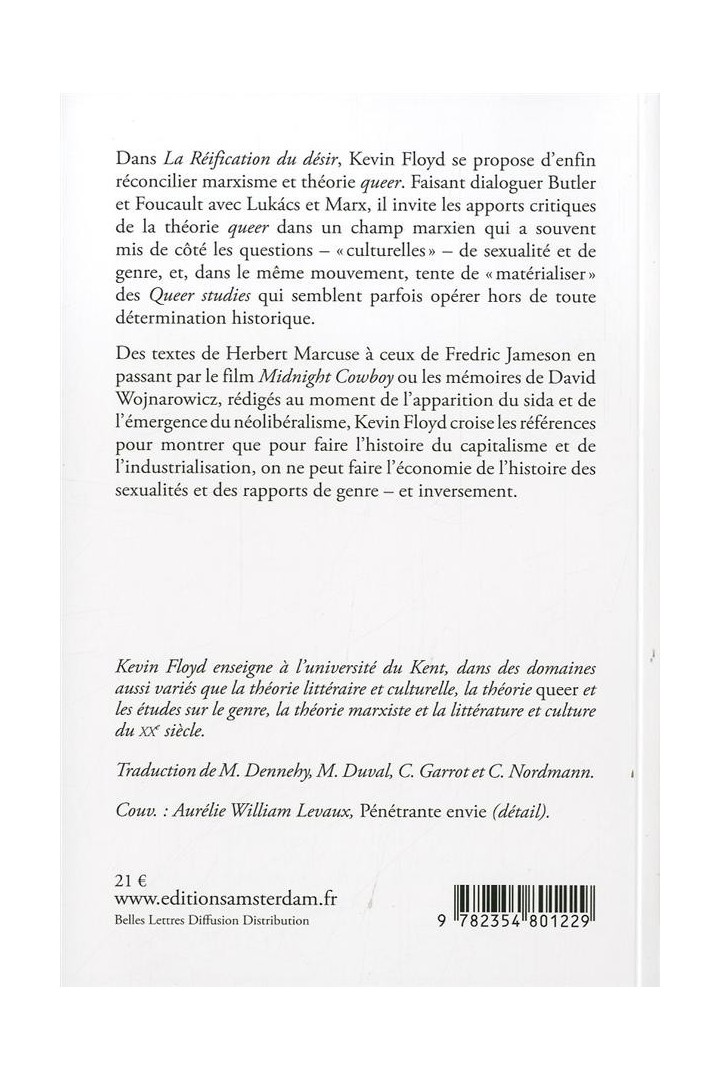 La réification du désir ; pour un marxiste queer