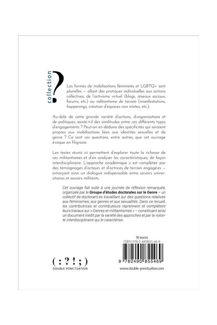 Genres et militantismes