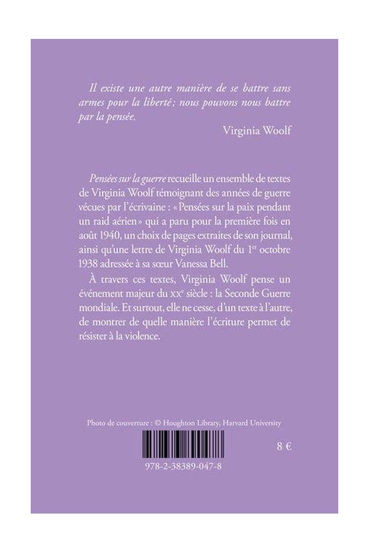 Pensées sur la guerre