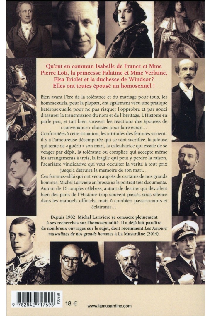 Femmes d'homosexuels célèbres