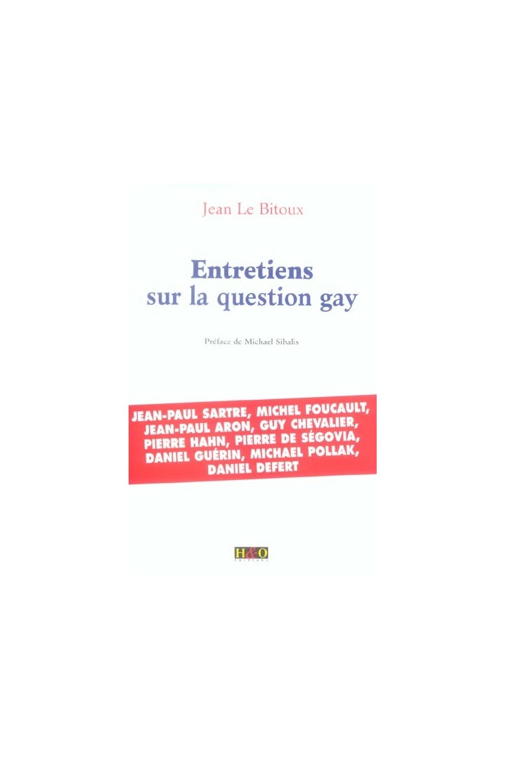 Entretiens sur la question gay