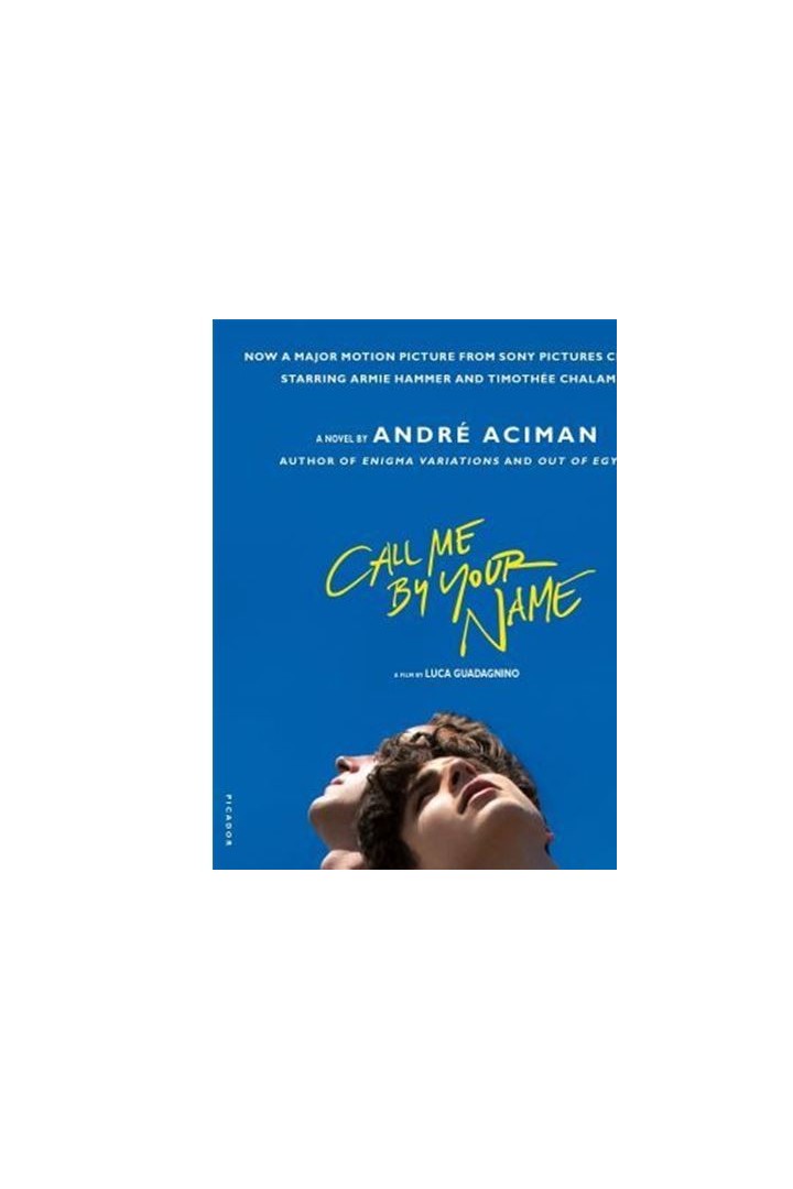 CALL ME BY YOUR NAME - FILM TIE IN