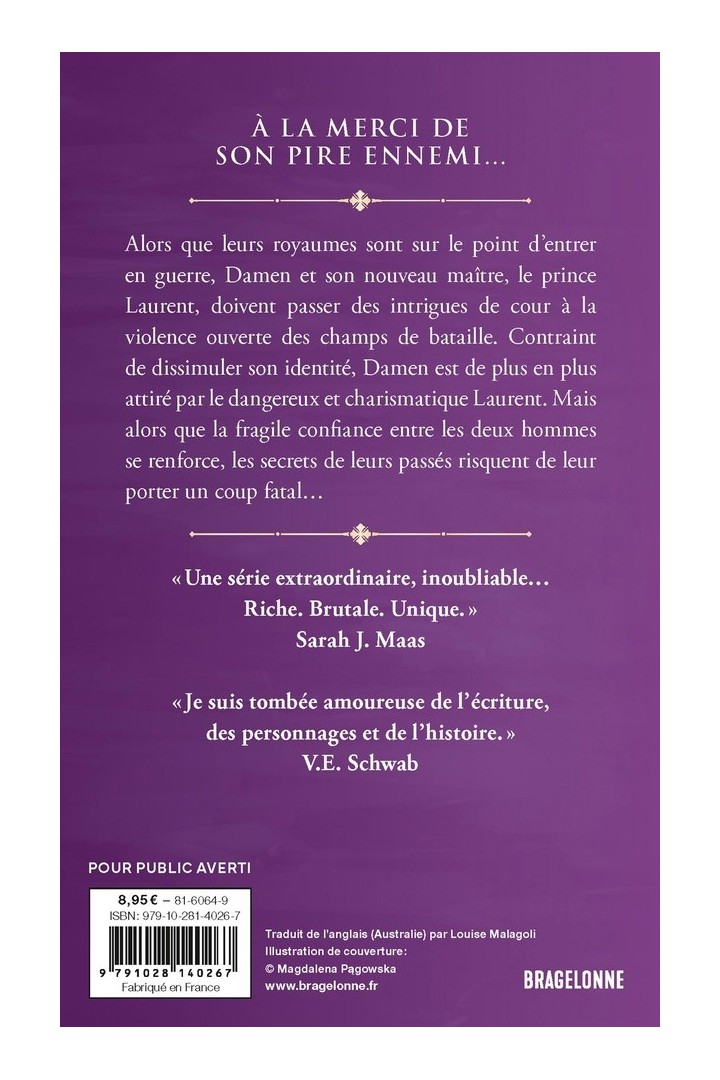 Prince captif Tome 2 : Le Guerrier